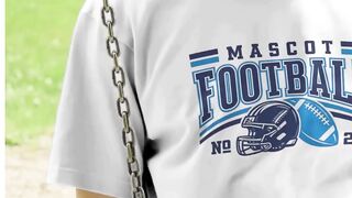 Mascot Football Emblem