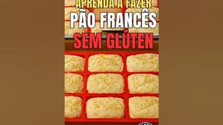 PÃO CASEIRO SEM GLÚTEN Fofinho que NÃO ESFARELA e Rende 1kg 2
