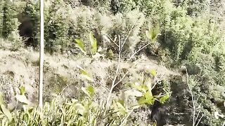 পাহাড়ের পিছনে সিলেট এর সাদাপাথর অবস্থিত ⛰️🇧🇩
