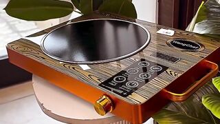 Electric cooktop stove