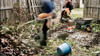 🏗️ I transformed an abandoned backyard into a true paradise✨👀