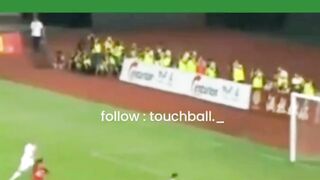 Gol tumit ini terjadi pada pertandingan Real Madrid vs Guangzhou