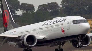 R CANADA 737-8 MAX Landing 🇨🇦🍁