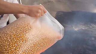 Popcorn and Volcano