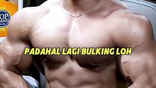 Kadar lemak Bang Chris Putra kalo tanding diturunin sampe 3%   #podcast #closethedoor #chrisputra #gym #mrolympia #bodybuilder