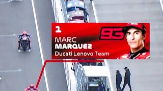 Going wide at T1 didn't stop marc marquez from wining the sprint last year