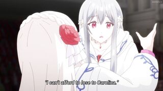 Mujikaku Seijo wa Kyou mo Muishiki ni Chikara wo Tare Nagasu Episodes 12