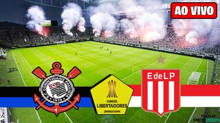CORINTHIANS X ESDUTIENTES AO VIVO COM IMAGENS - LIBERTADORES 2026 - JOGO DE HOJE
