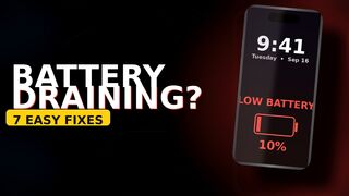 How to Fix iPhone Battery Drain: 7 Easy Fixes That Actually Work