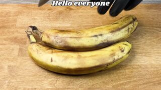 Mousse de banana ORIGINAL! A melhor sobremesa italiana pronta em 5 minutos que já comi!