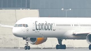 GOODBYE CONDOR BOEING 757🥺 Close Up takeoff at Frankfurt