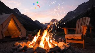 Night Campfire 🔥 Chill & Relaxing Mood
