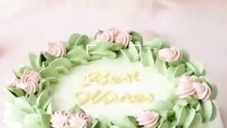 Elegant Pastel Floral Cake Decorating Tutorial 🌸🎂