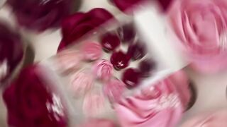 Elegant Pink & Maroon Rose Cupcakes Decorating Tutorial