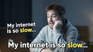 When Slow Internet Tests Your Patience 😩📶