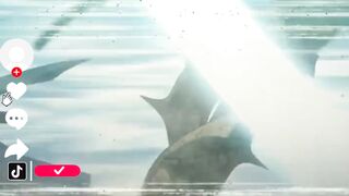 😱 Decisive power to eliminate his giant monster🔥