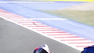 No way to save these one.cold tyre caught out at   jack miller curva del rio
