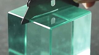 🔪 Satisfying Glass Slicing ASMR ✨