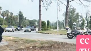 CCTV camera video Protocol of Mariam Nawaz