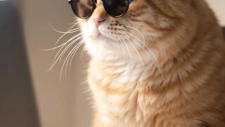 Cat Working Overtime! 😼💻 #shorts