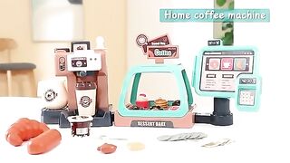 Kids Cofee Machine Toy Set