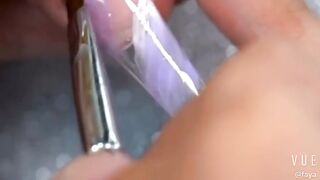 500 PCS Extra Long Full Cover Stiletto Nail Tips XXL Tips Long Sharp Almond Acrylic False Nail Art Tips 10 Sizes for DIY Finger