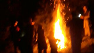 Camp fire