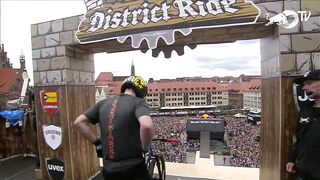 Nicholi Rogatkin goes full end with a 1440 at Red Bull District Ride