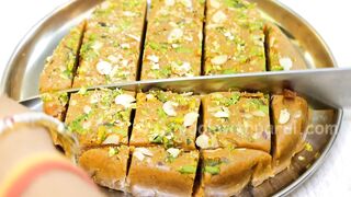 Easy Mohanthal Burfi