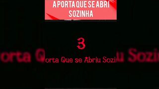 A porta que se abri sozinha