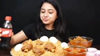 Huge Mutton Kacchi & Egg Mukbang! 🍖
