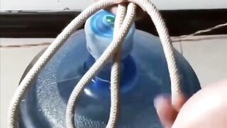 Life hack — a pen made from string