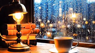 Late Night Jazz & Rain 🌧️ Relaxing Music