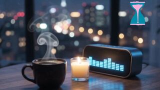 Relax and enjoy the calming sound of a cozy
