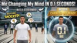 Me Changing My Mind in 0.1 Seconds! 🏃‍♂️💨 #shorts
