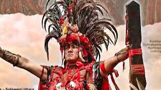 Dance for war from Minahasa etnic Indonesia