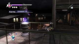 Ninja Gaiden destruir a torre..