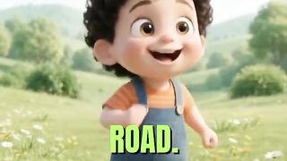 What should Ollie do while crossing?