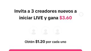 Gana dinero solo por emitir live
