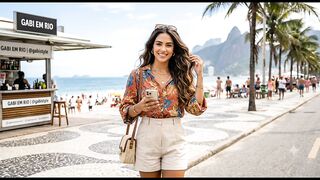 Morena de Bem com a Vida: Sorriso, Beleza e Energia Positiva por Onde Passa ✨