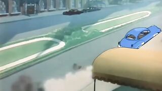 Jerry Gets Behind the Wheel… Wait for the Ending! 😂🚗🐭