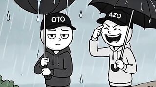 Sometimes the "foolish" one is actually a genius in disguise... 🌧️➡️☀️
