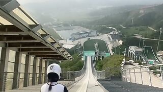 sky jumping