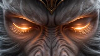 The Monkey Warrior Awakens ⚡🔥 | Epic AI Transformation #Shorts #ai