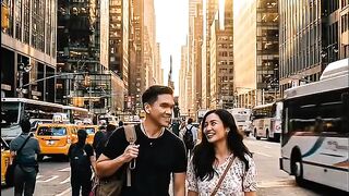 They meet abroad