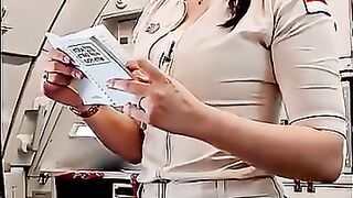 Senyuman Manis Pramugari Muda Super Air Jet #shorts #pramugarimuda.mp4 2