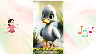 "Patinho que nasceu diferente" Uma história emocionante sobre aceitação e amor!