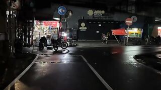 Perjalanan malam di kota