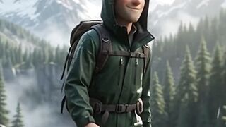 Rainy Alpine Journey – 10s 3D AI Cinematic Video