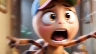 Spider Dad Chase Tiny Human